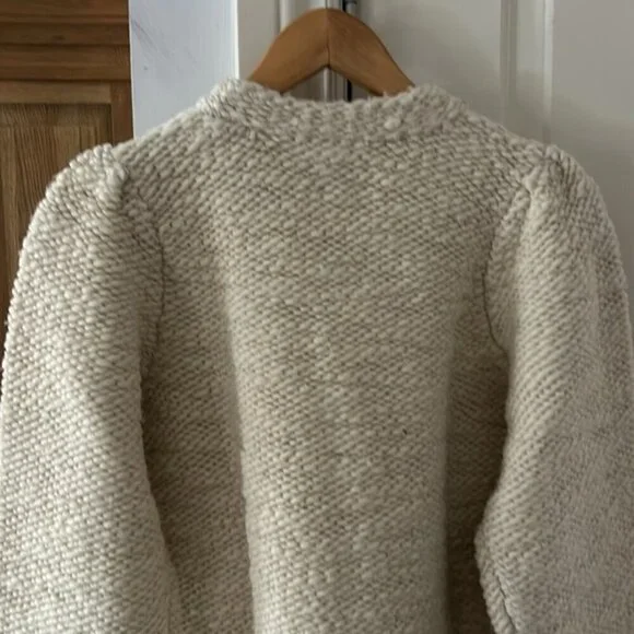 NWT Isabel Marant Off-White Wool Sybille Sweater38
